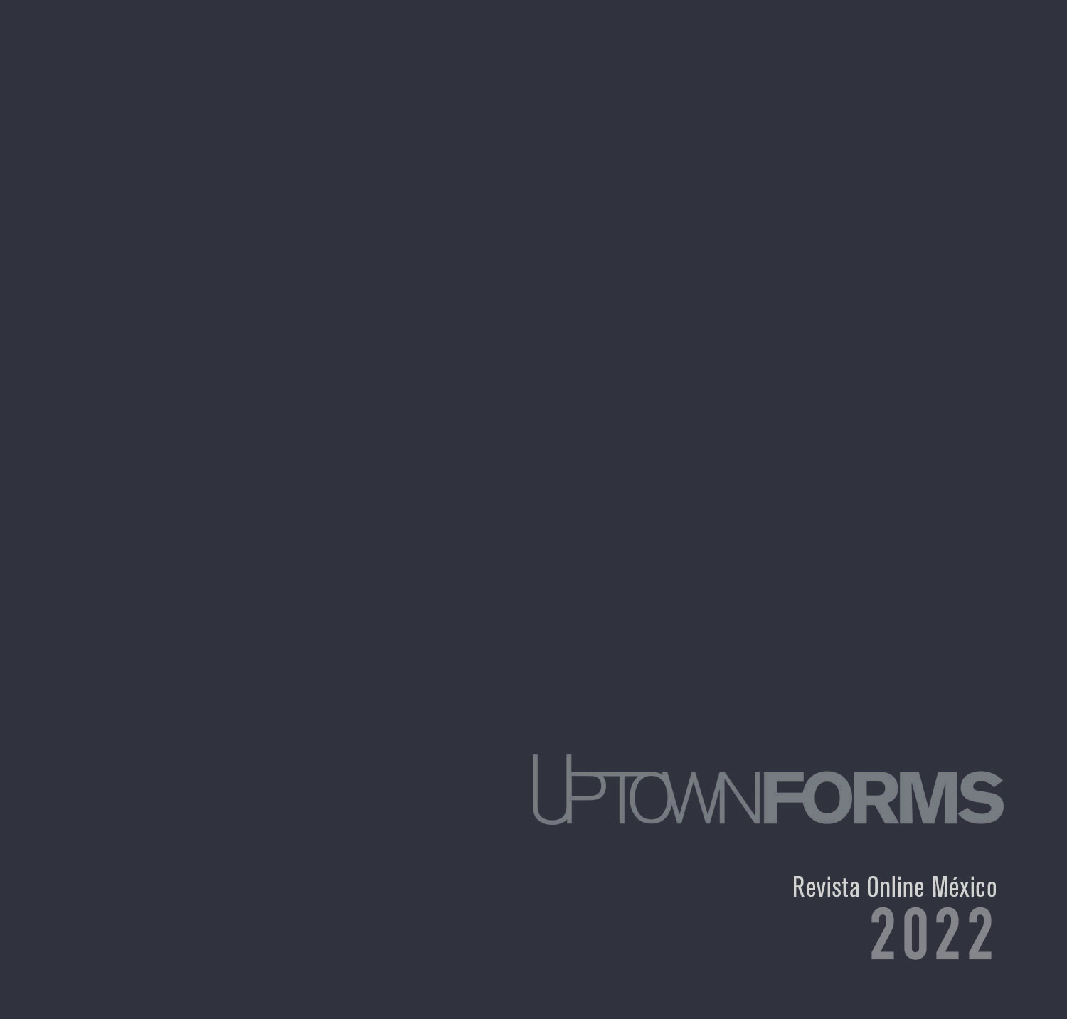 UpTown Forms revista Online